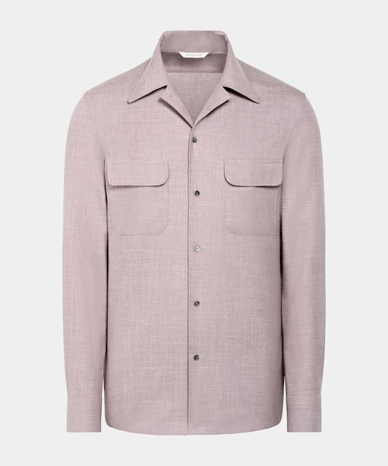 Purple Relaxed Fit Shirt