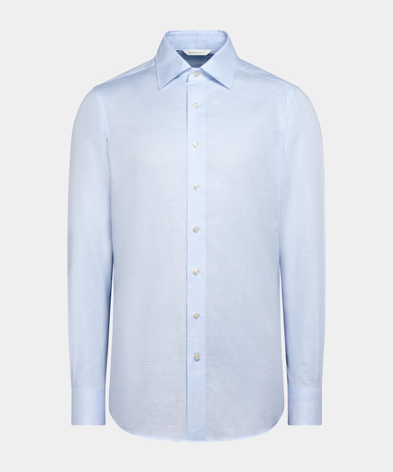 Light Blue Classic Collar Shirt