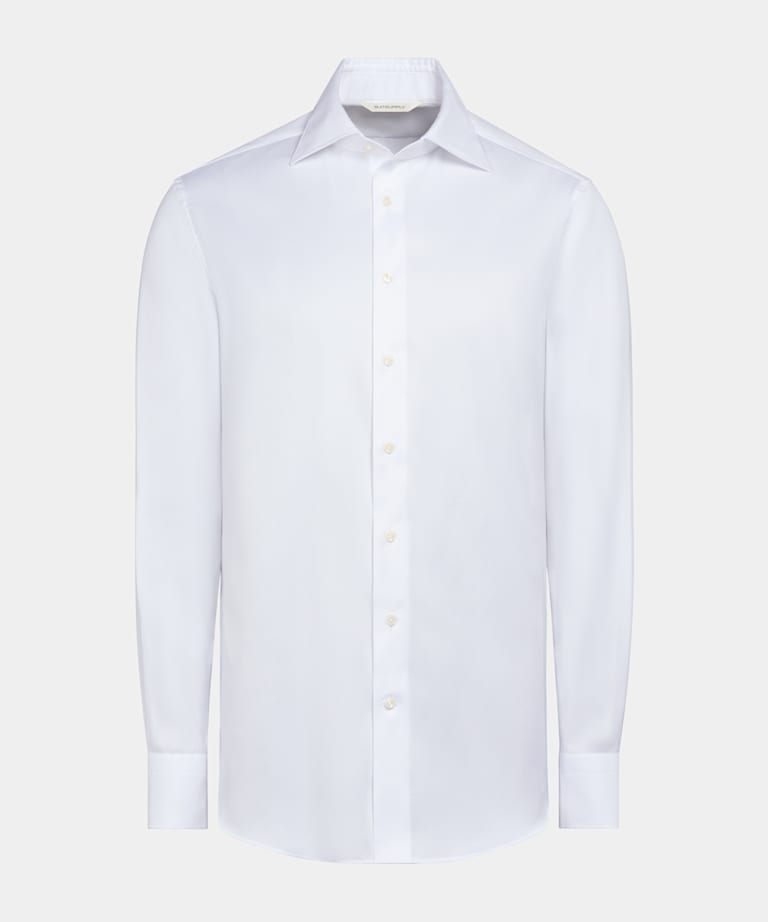 White Royal Oxford Slim Fit Shirt