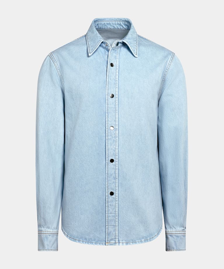 Light Blue Cotton Shirt