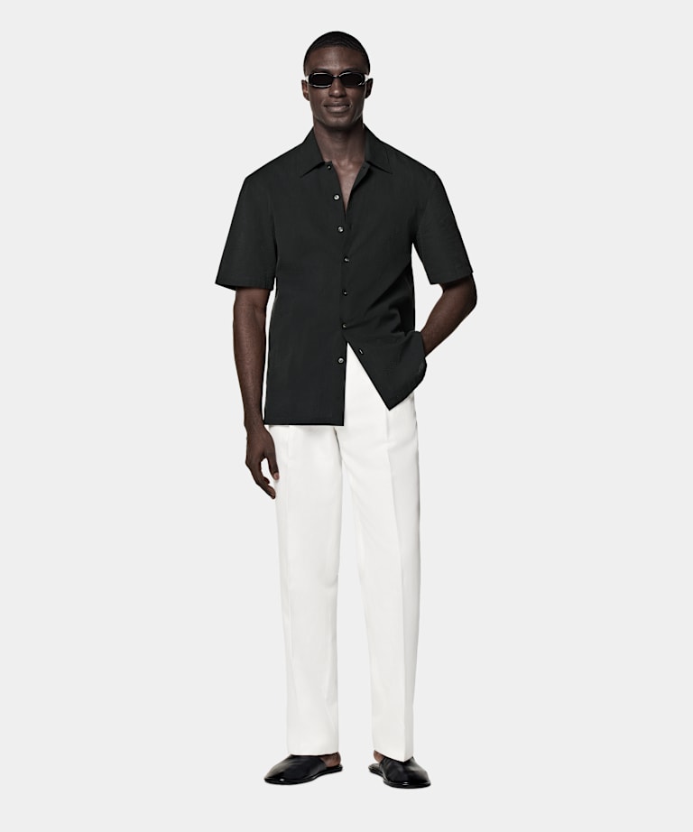 Black Short Sleeve Shirt