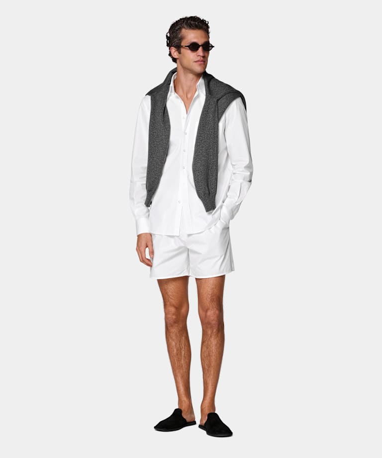 White Cotton Shirt