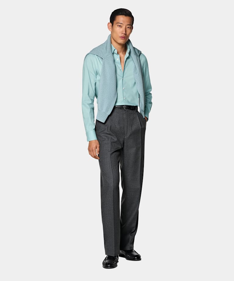 Light Blue Cotton Shirt