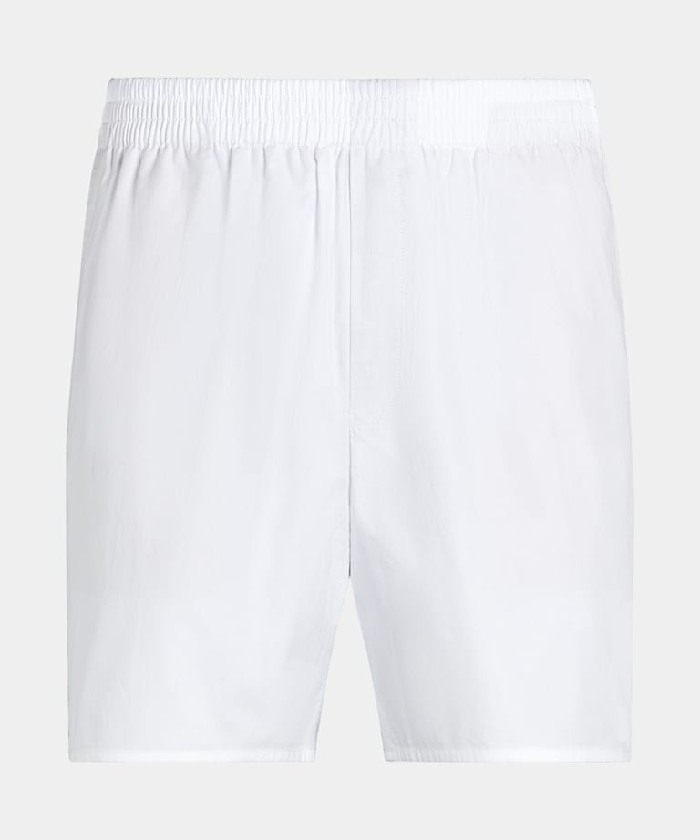 Short Straight Leg blanc cass&eacute;