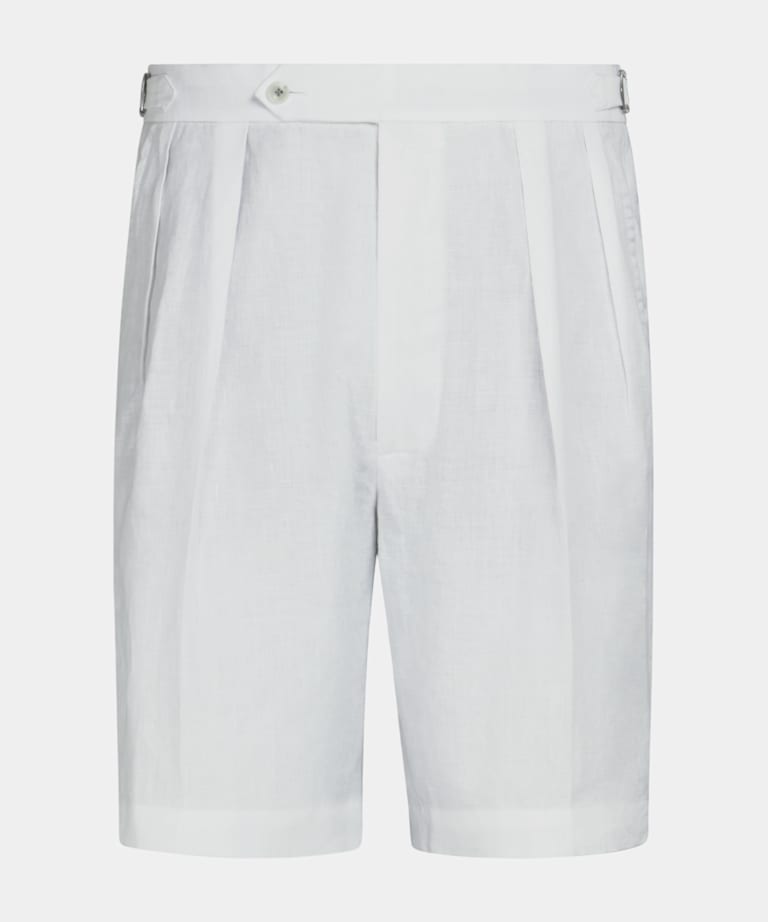 Short Straight Leg blanc