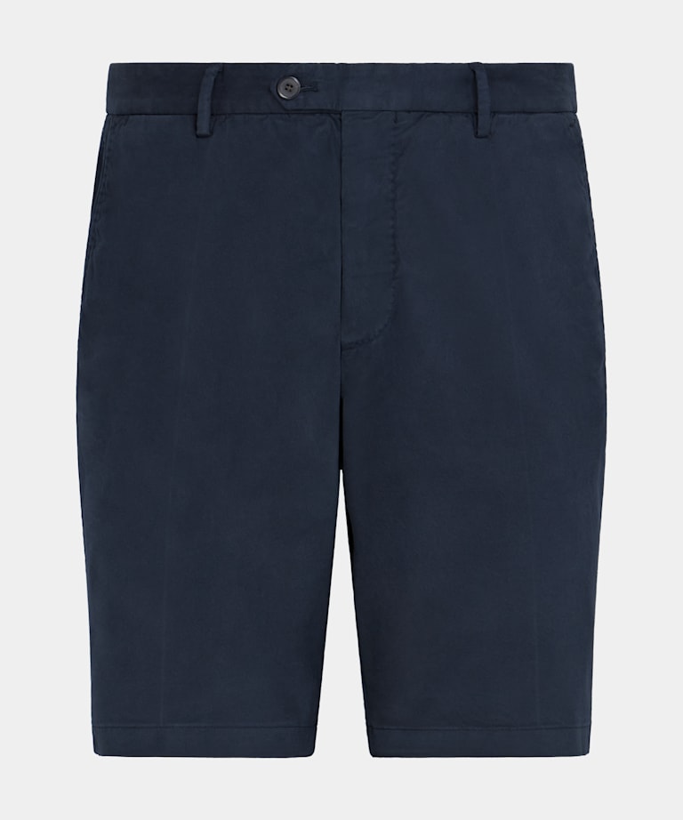 Short Slim Leg bleu marine