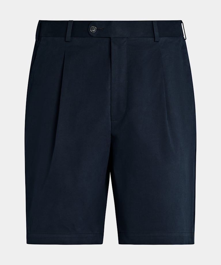 Short Straight Leg bleu marine