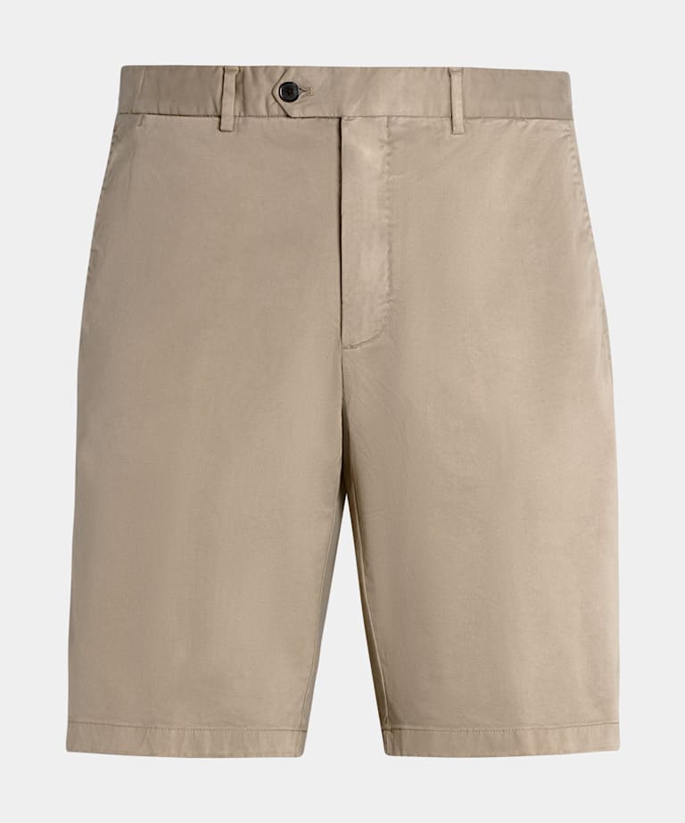 Short Slim Leg taupe