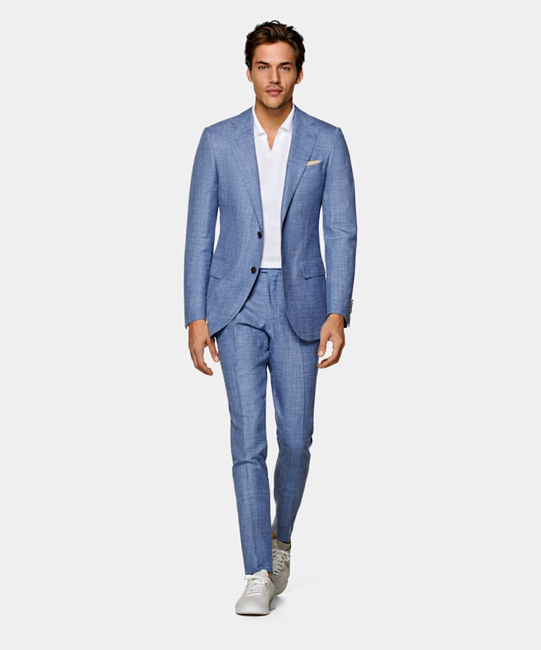Light Blue Lazio Suit