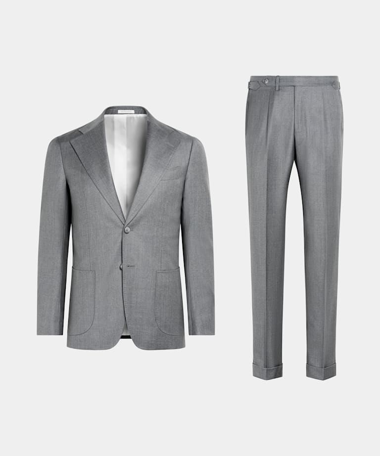 Mid Grey Perennial Tailored Fit Havana Suit