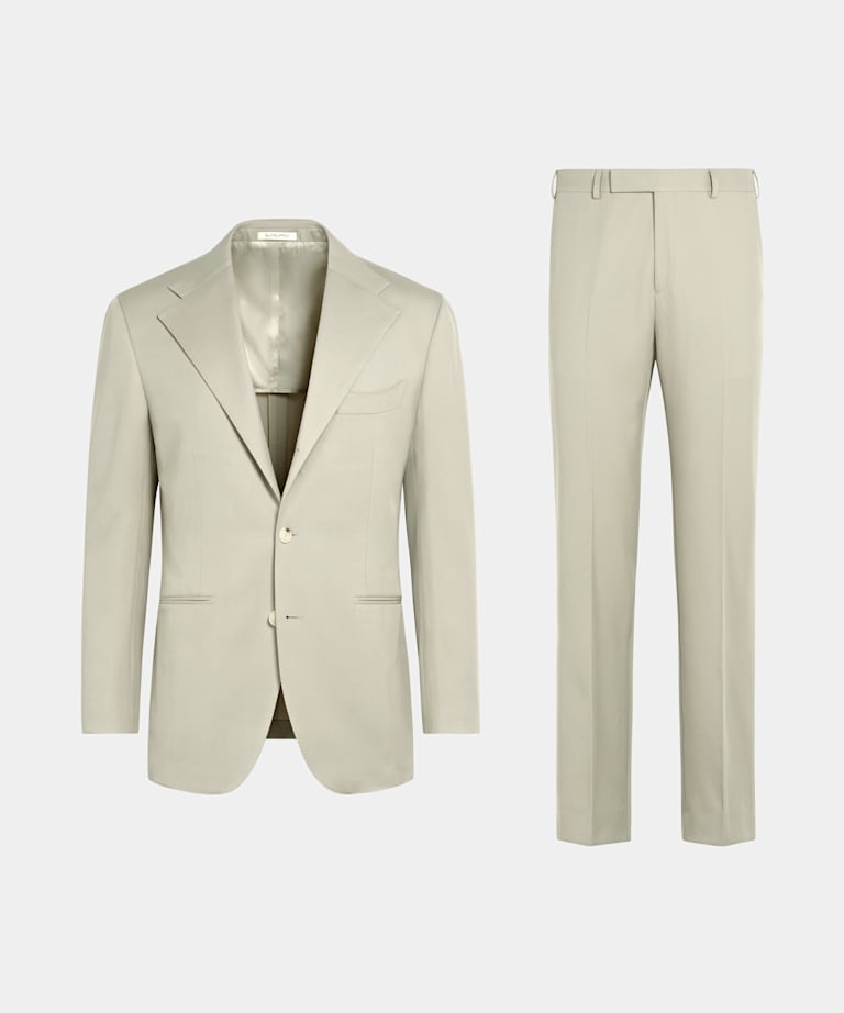 Roma Perennial Anzug hellgrün Relaxed Fit