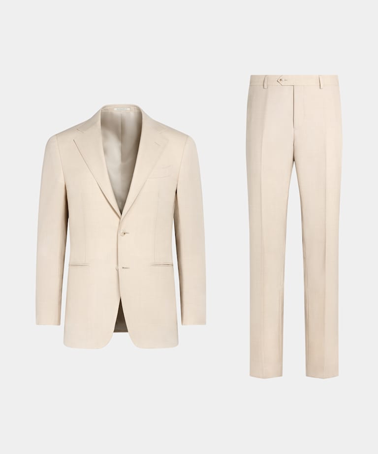Light Brown Perennial Tailored Fit Havana Suit