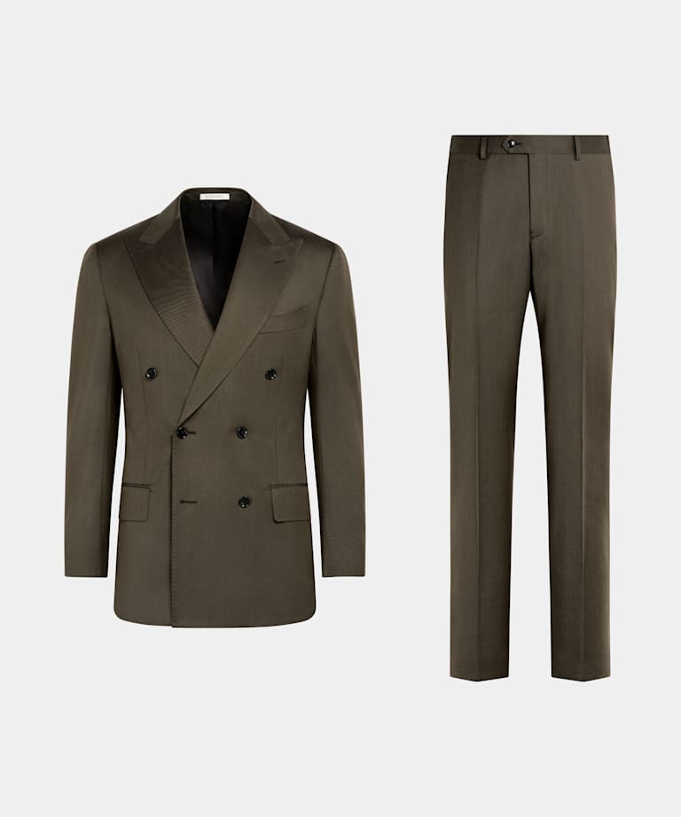 Abito Milano tailored fit verde scuro