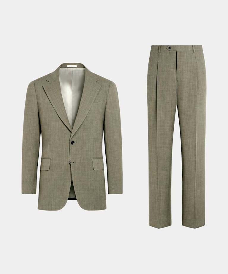 Abito Milano tailored fit verde medio
