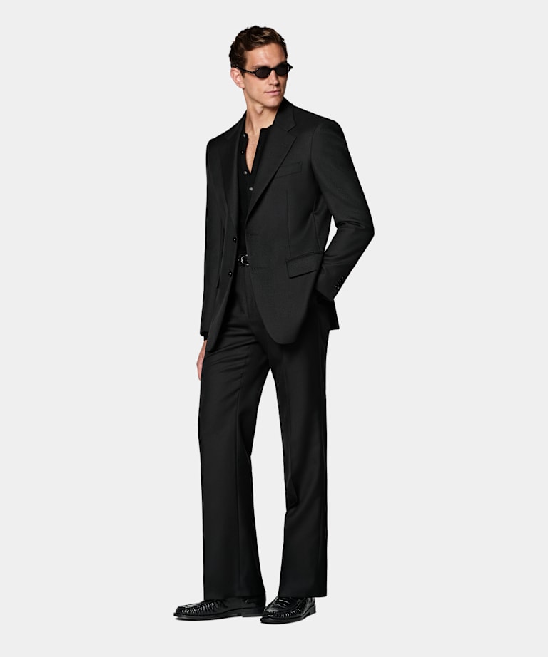Costume Roma coupe Relaxed noir