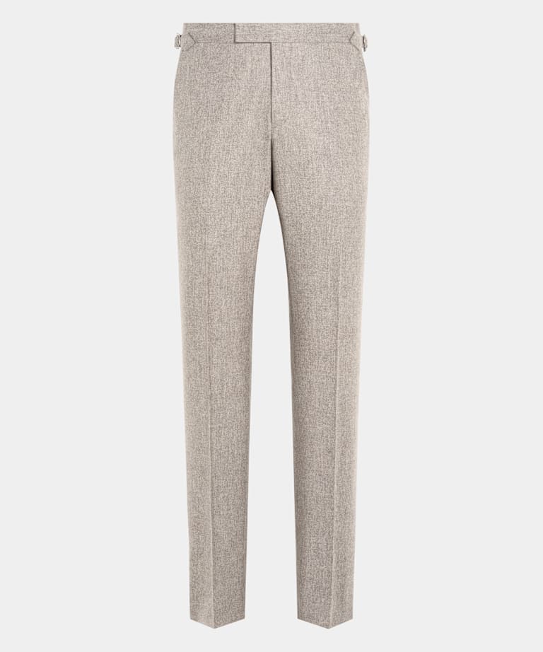 Pantalon Straight Leg taupe