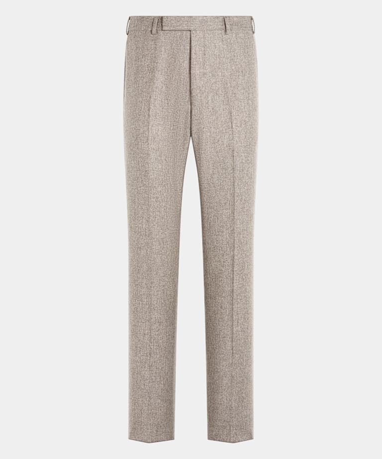 Pantalon Straight Leg taupe