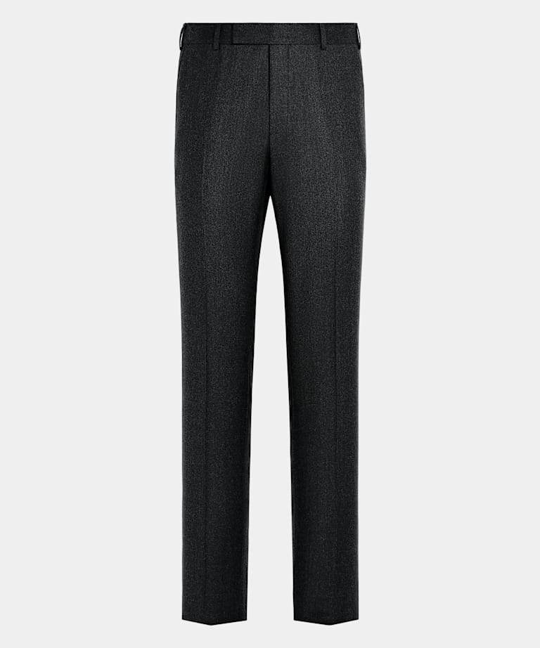 Pantalon de costume Straight Leg gris foncé