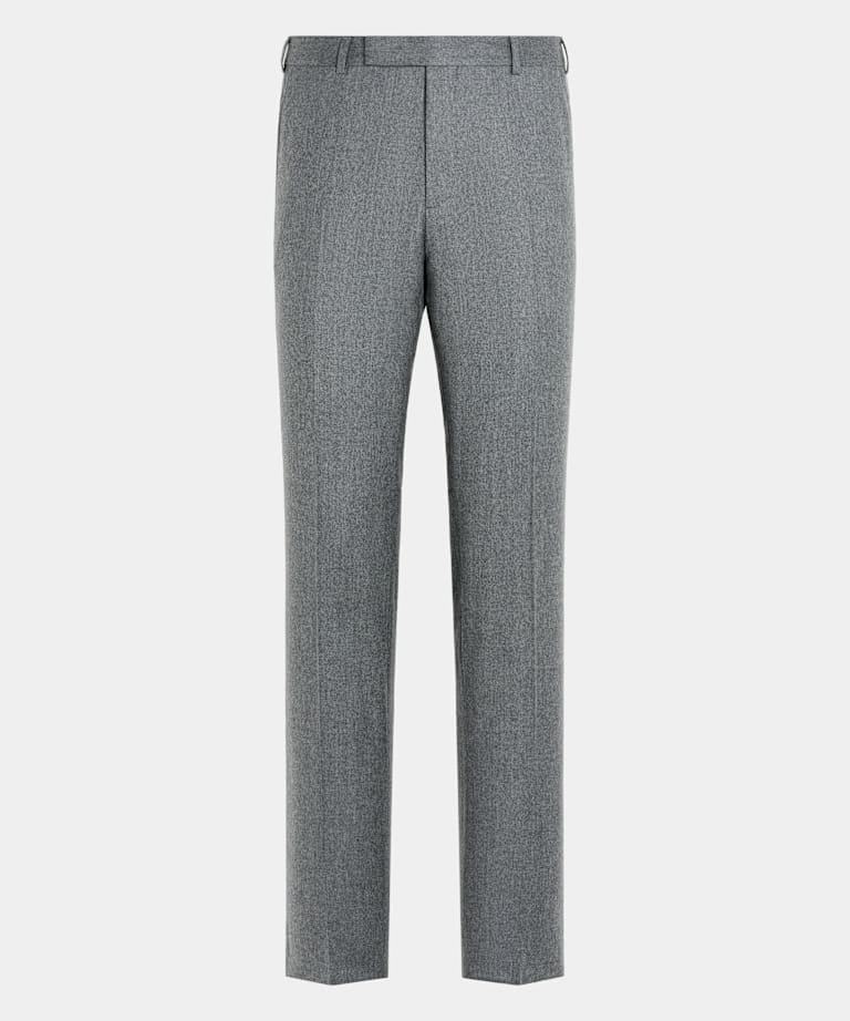 Pantalon de costume Straight Leg gris moyen
