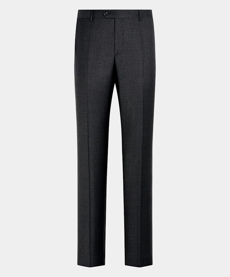 Dark Grey Perennial Straight Leg Suit Trousers