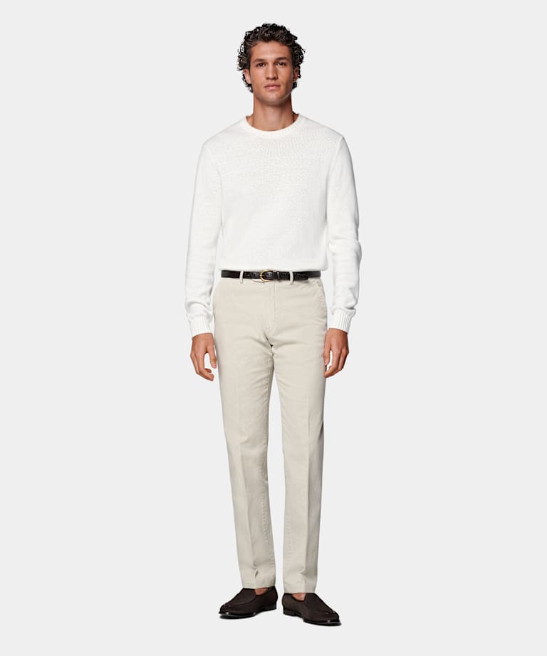 Chino Slim Leg Straight sable