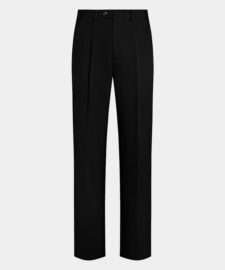 Black Wide Leg Trousers