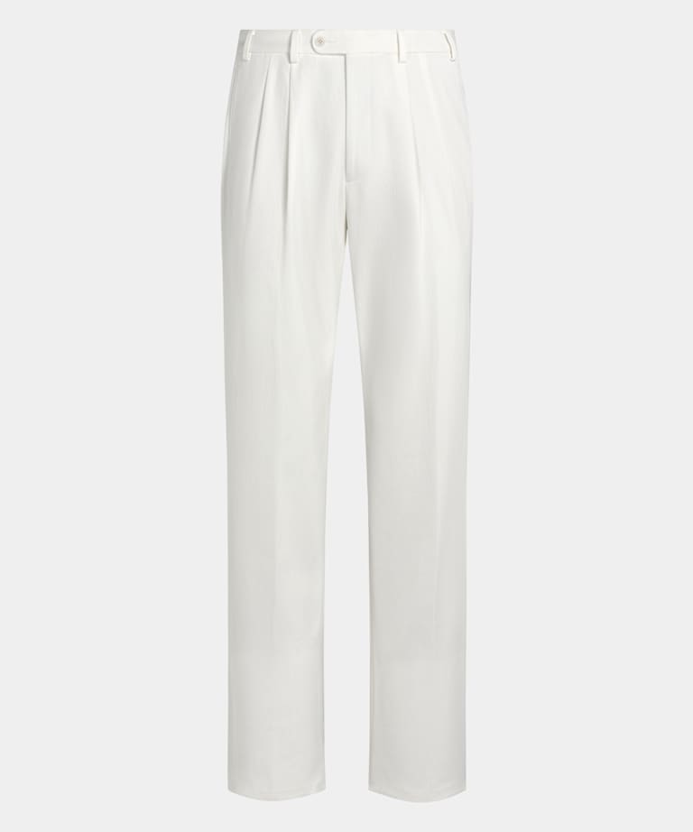 Off-White Wide Leg Trousers