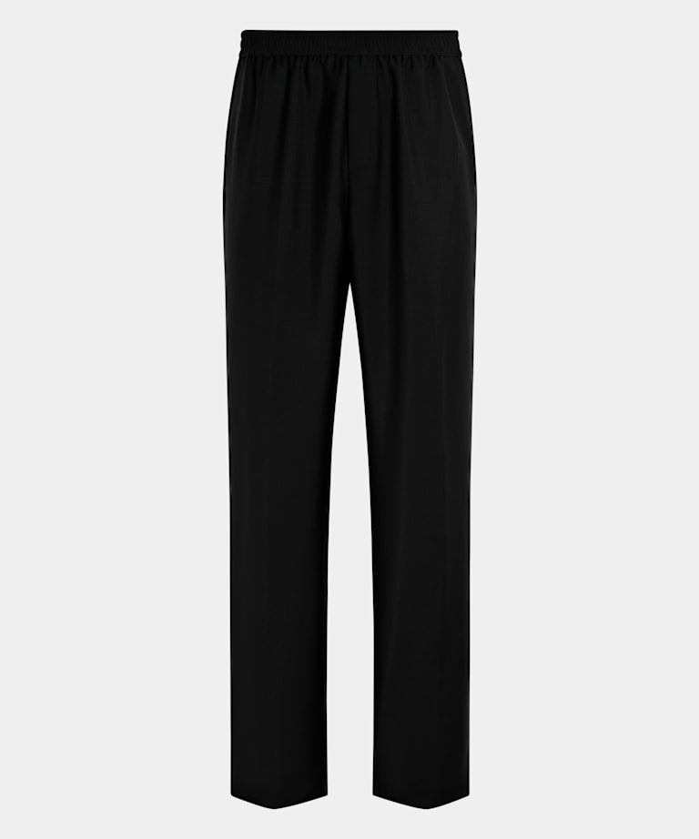 Black Wide Leg Trousers