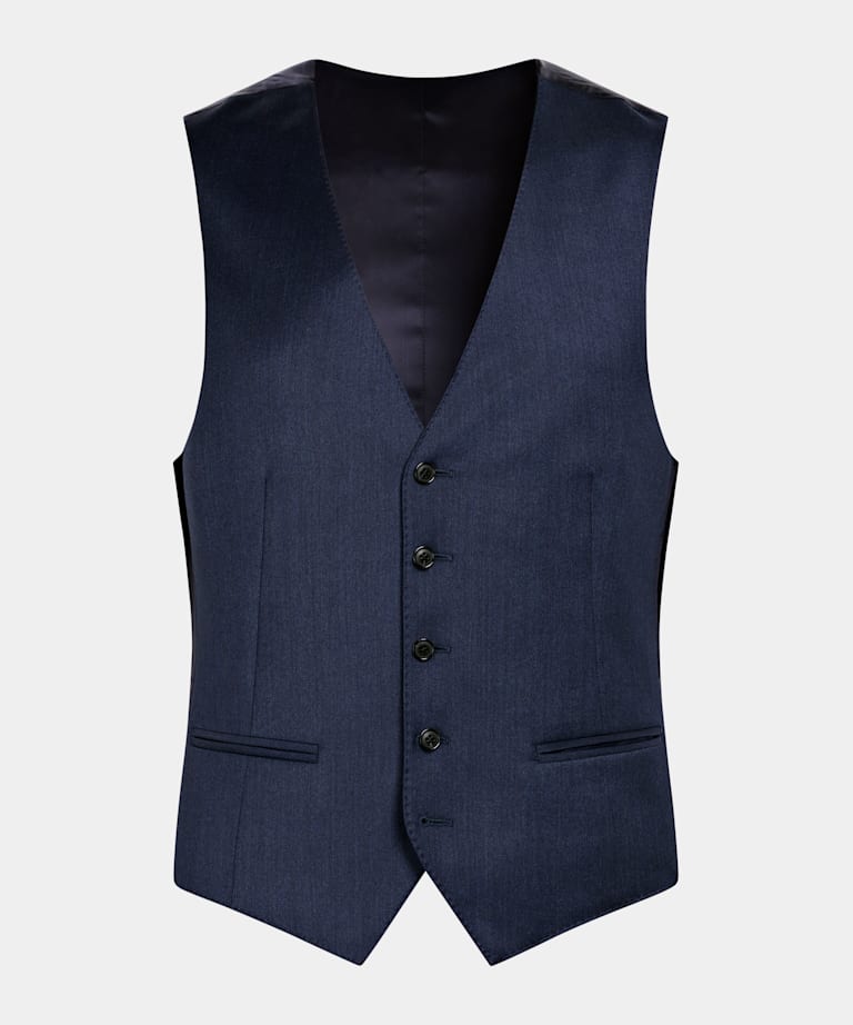 Mid Blue Waistcoat