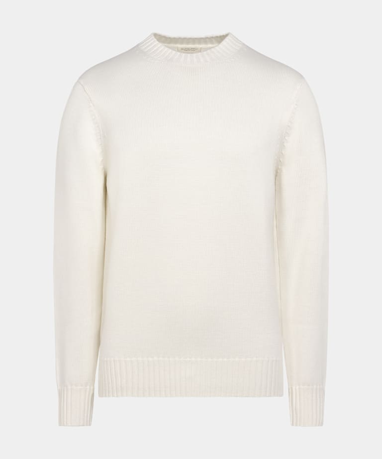 Off-White Merino Crewneck