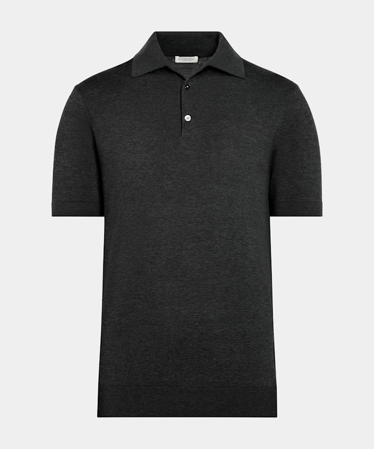 Dark Grey Polo