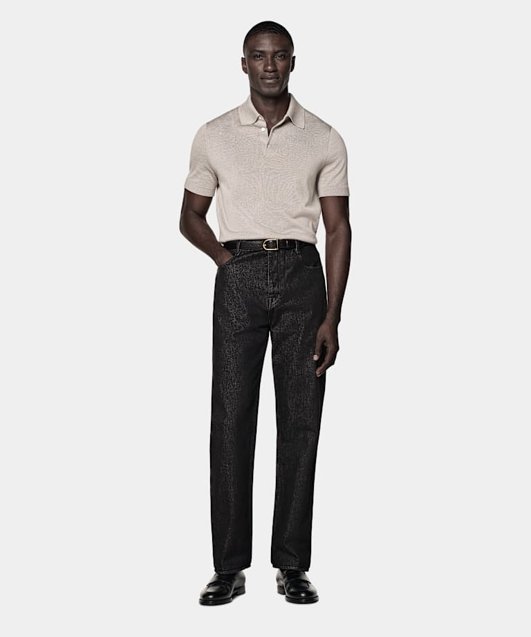 Light Taupe Polo