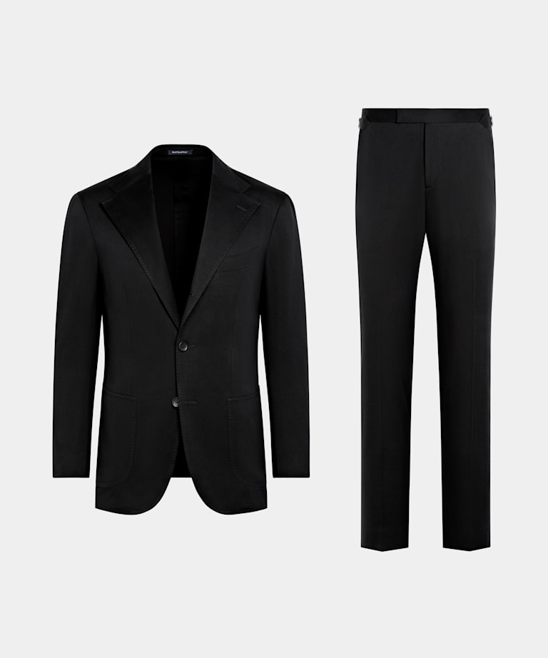 Costume Roma coupe Relaxed noir