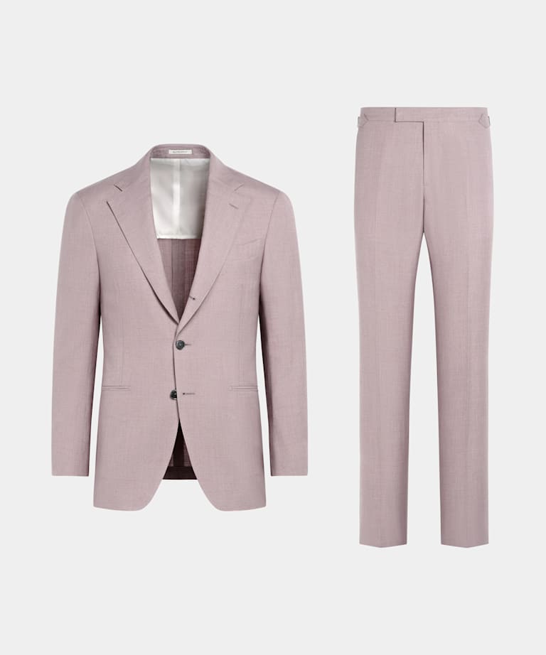 Traje Havana morado corte Tailored