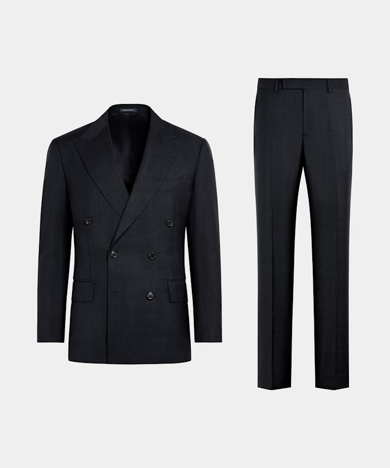 Traje Milano azul marino corte Tailored