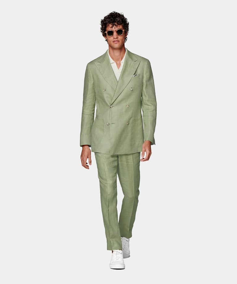 Light Green Havana Suit