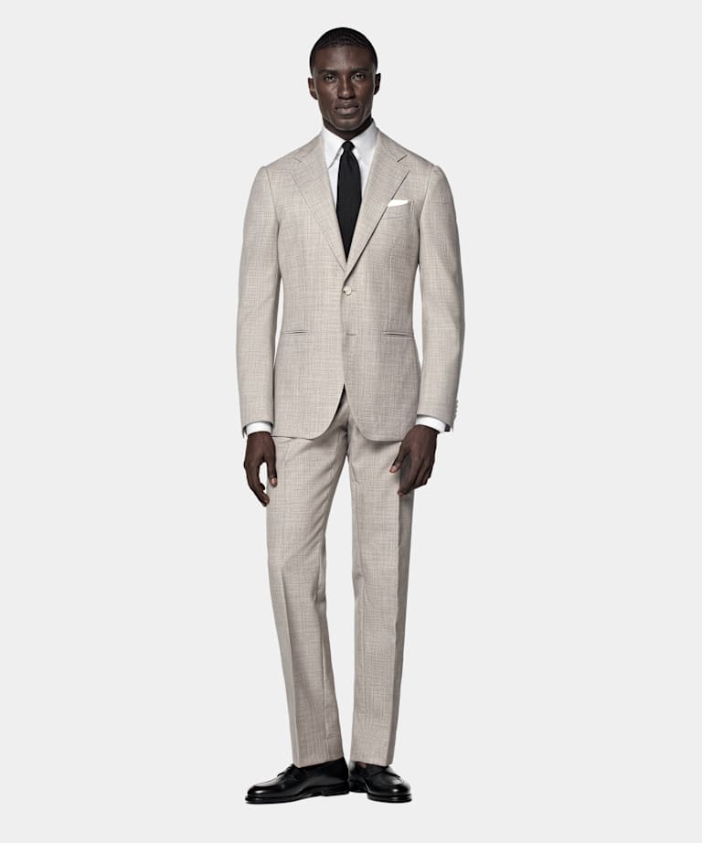 Costume Perennial Havana coupe Tailored marron clair