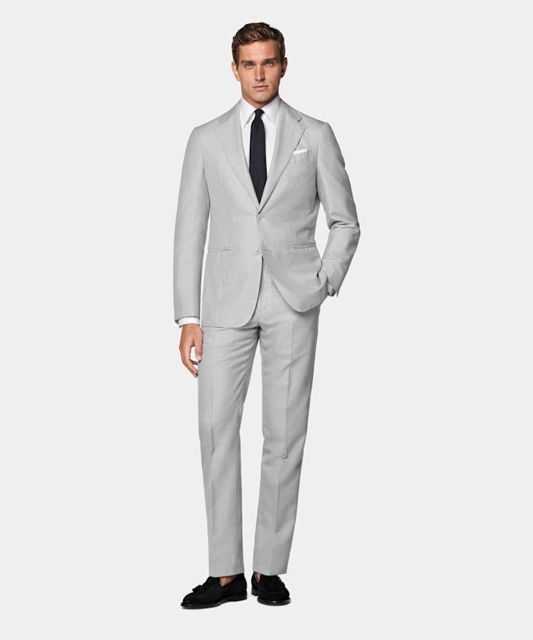 Abito Havana grigio chiaro tailored fit