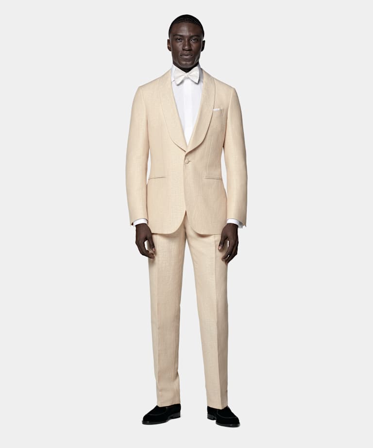 Sand Tailored Fit Havana Tuxedo