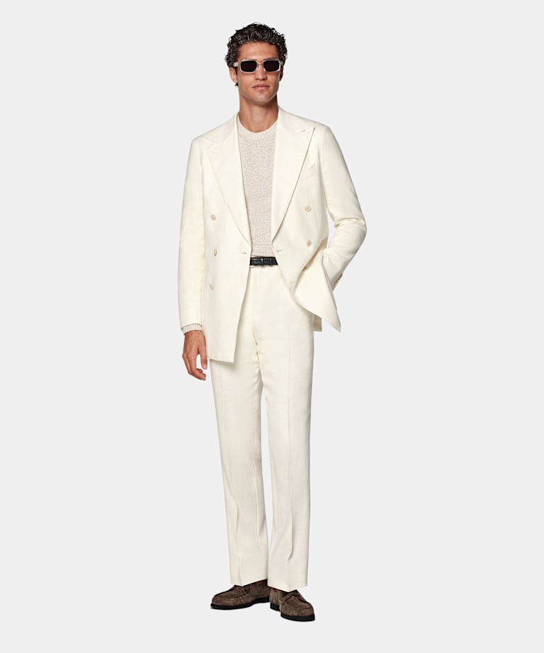 Off-White Tailored Fit Havana Suit
