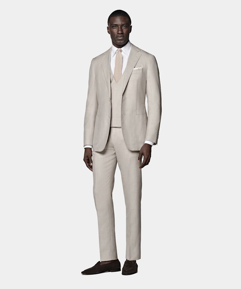 Sand Havana Suit