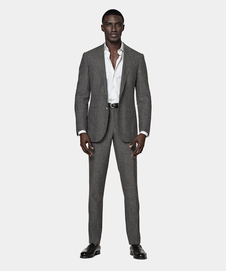 Mid Grey Lazio Suit