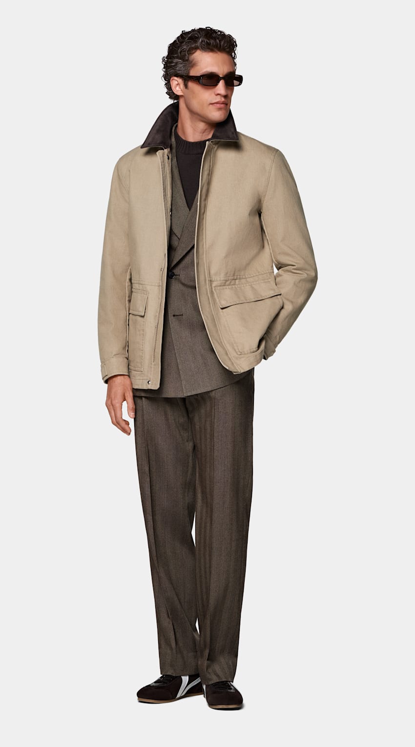 ジャケット・アウター GOLD COTTON SILK NEP DUCK WORK JACKET GL15474 / COTTON × SILK NEP DUCK WORK JACKET – gold