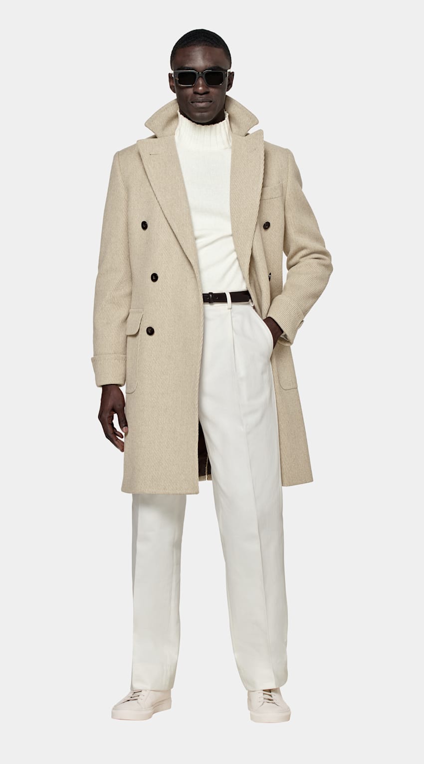 Polo trench sales coat mens