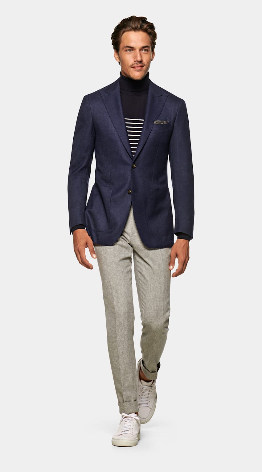 suitsupply navy blazer