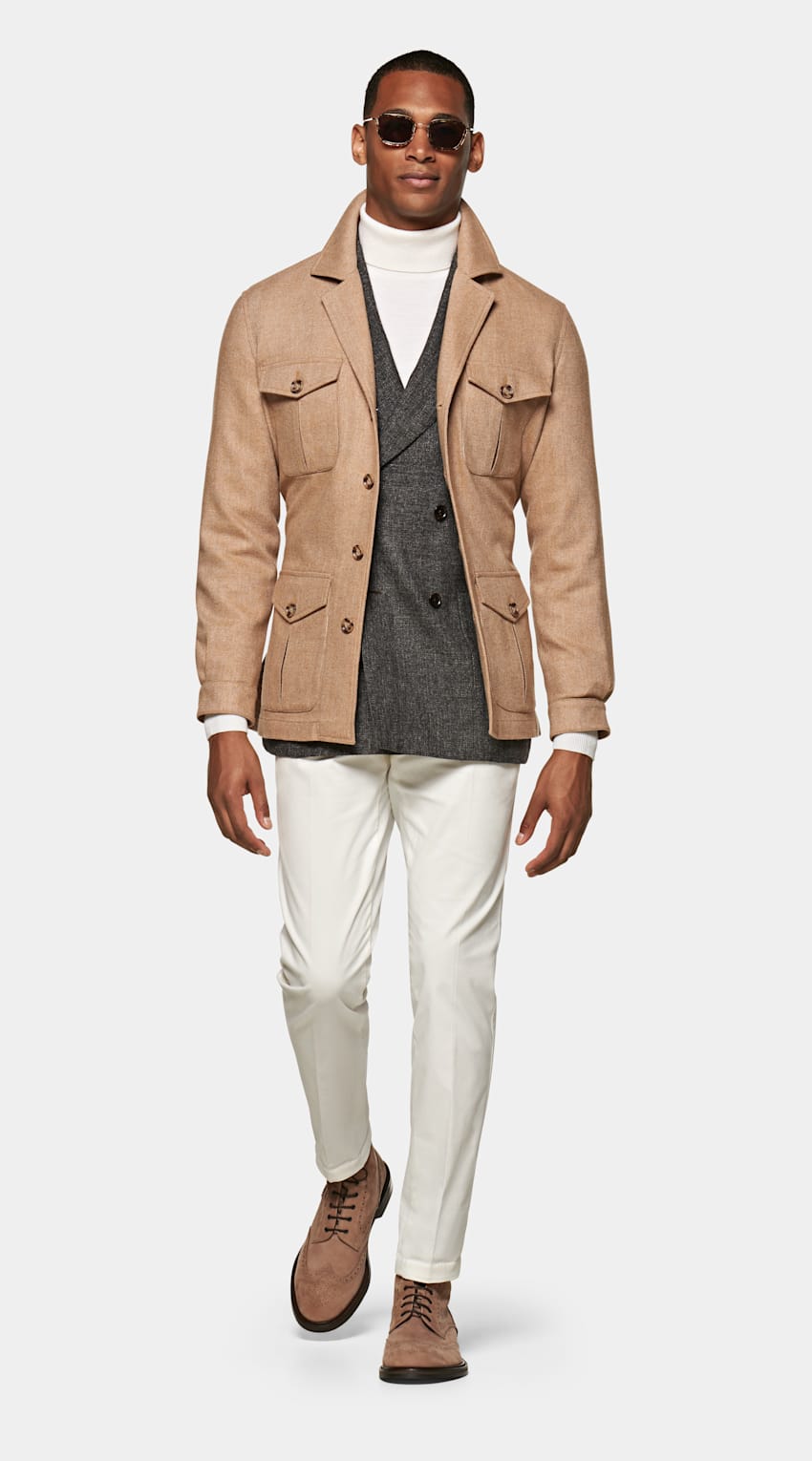 safari belted jacket