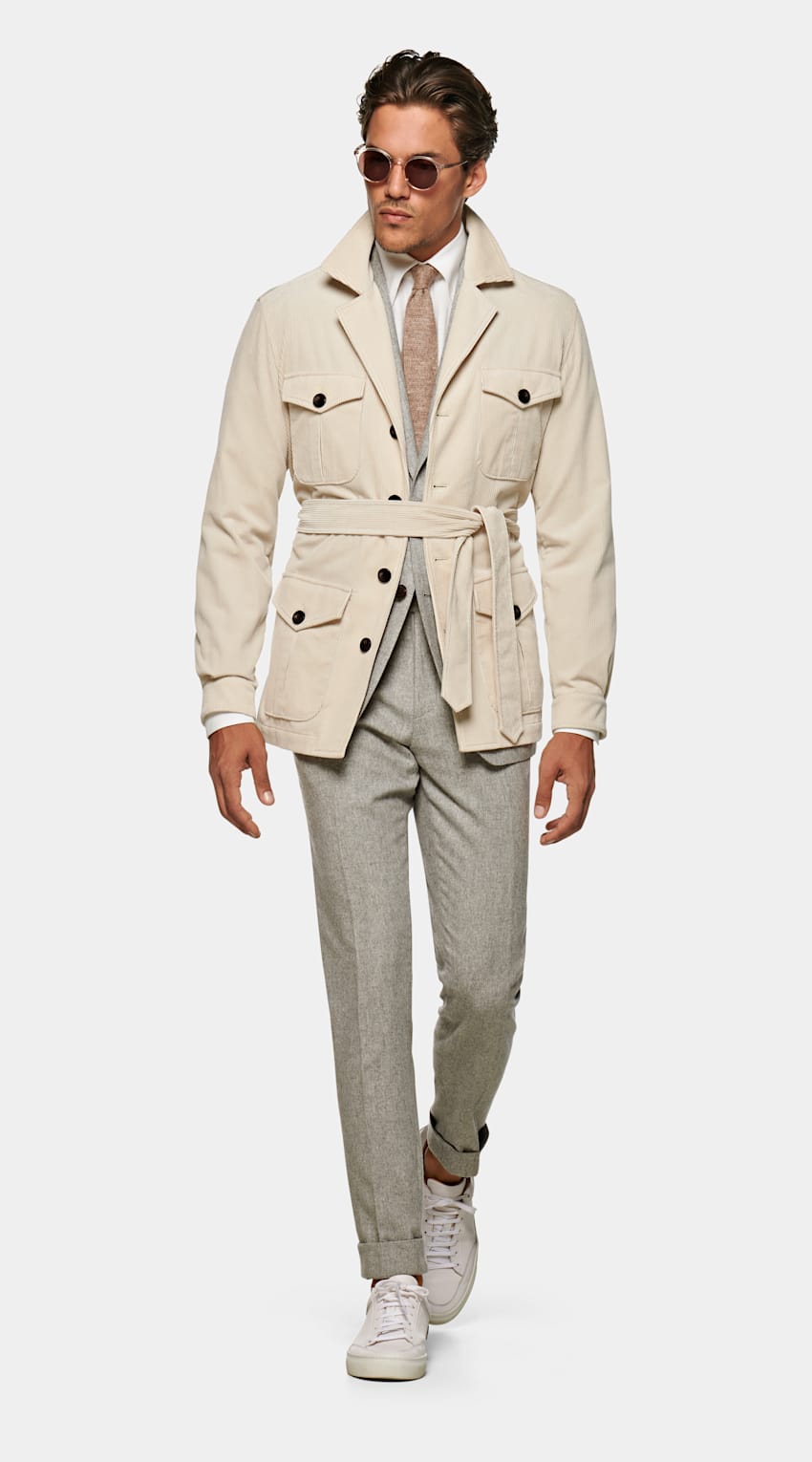 wool bush jacket Cinosural International School