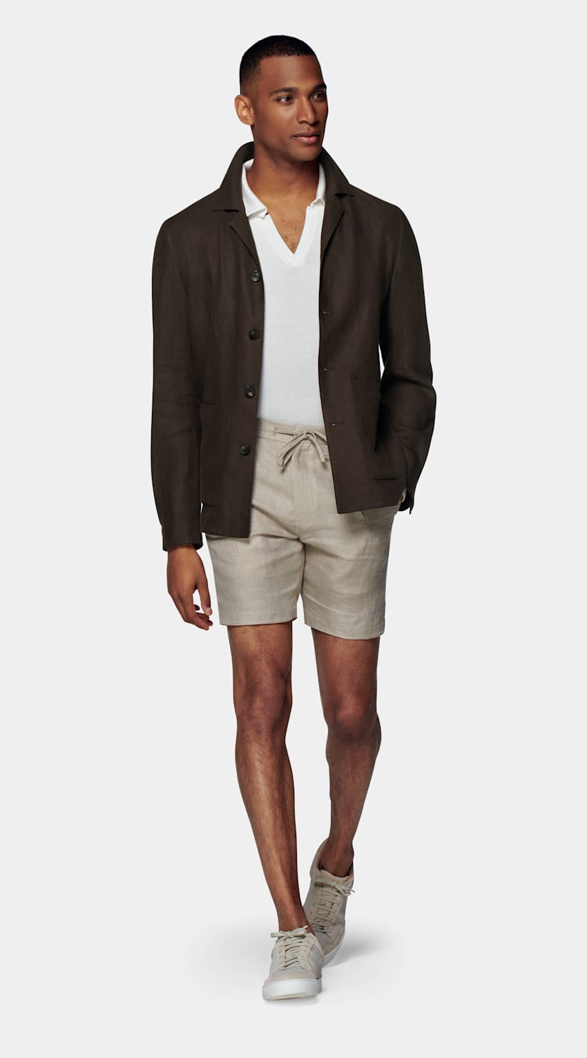 Dark Brown Walter Shirt-Jacket | Pure 
