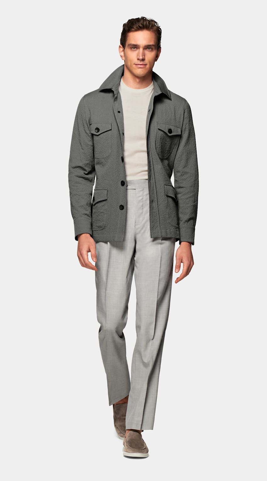 Grey William Shirt-Jacket