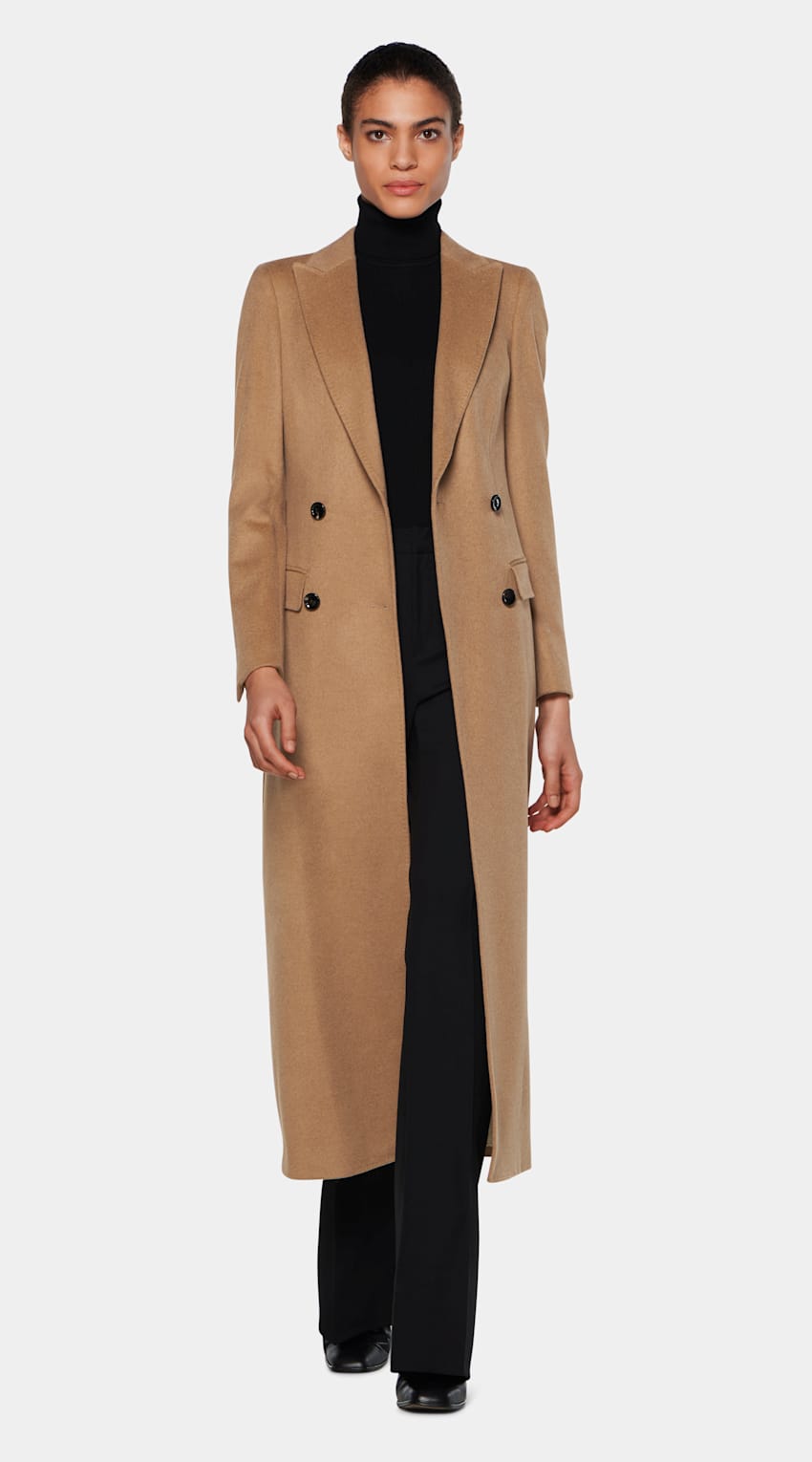 Suitsupply camel overcoat Clearance